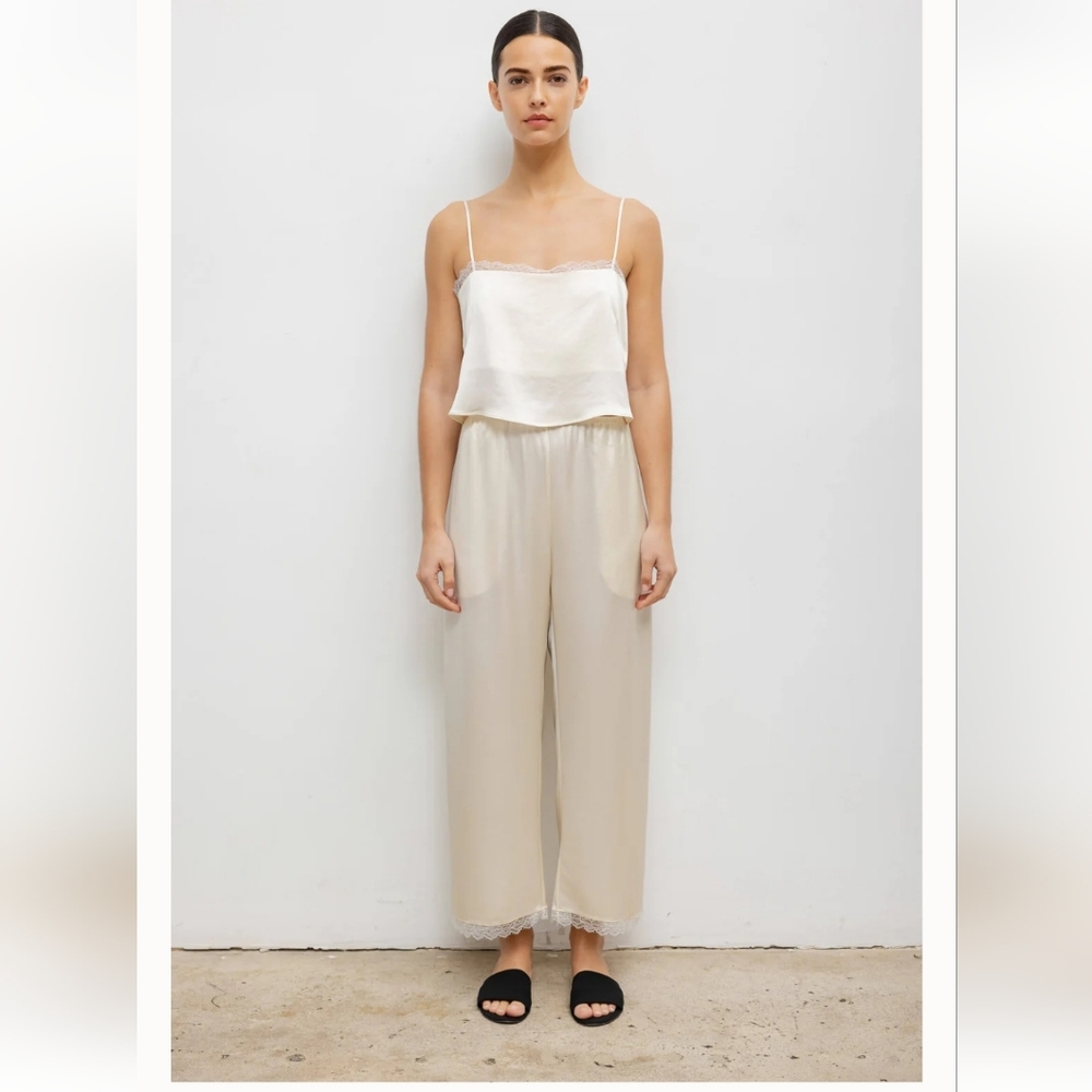 Leset Barb Lace Crop Pant